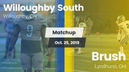 Matchup: Willoughby South vs. Brush  2019