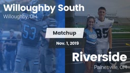 Matchup: Willoughby South vs. Riverside  2019