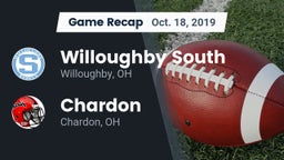 Recap: Willoughby South  vs. Chardon  2019