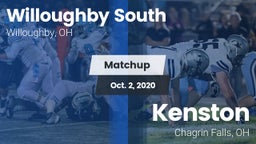 Matchup: Willoughby South vs. Kenston  2020
