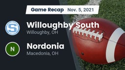 Recap: Willoughby South  vs. Nordonia  2021