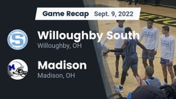 Recap: Willoughby South  vs. Madison  2022