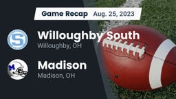 Recap: Willoughby South  vs. Madison  2023