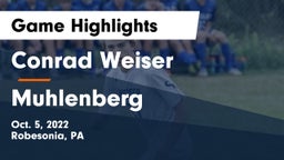Conrad Weiser  vs Muhlenberg  Game Highlights - Oct. 5, 2022