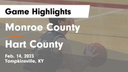 Monroe County  vs Hart County  Game Highlights - Feb. 14, 2023