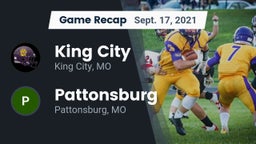 Recap: King City  vs. Pattonsburg  2021