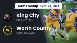 Recap: King City  vs. Worth County  2021