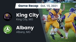 Recap: King City  vs. Albany  2021