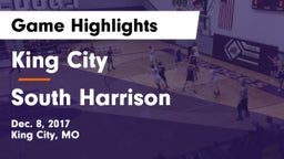 King City  vs South Harrison  Game Highlights - Dec. 8, 2017