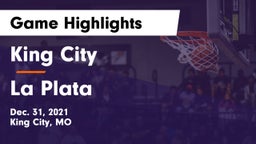 King City  vs La Plata  Game Highlights - Dec. 31, 2021