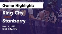 King City  vs Stanberry  Game Highlights - Dec. 1, 2023