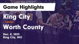 King City  vs Worth County  Game Highlights - Dec. 8, 2023