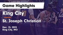 King City  vs St. Joseph Christian  Game Highlights - Dec. 15, 2023