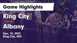 King City  vs Albany  Game Highlights - Dec. 19, 2023