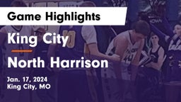 King City  vs North Harrison Game Highlights - Jan. 17, 2024