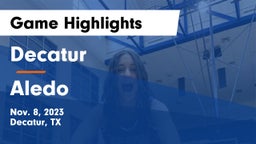 Decatur  vs Aledo  Game Highlights - Nov. 8, 2023