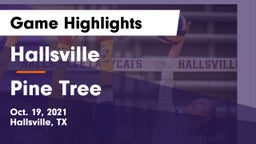 Hallsville  vs Pine Tree  Game Highlights - Oct. 19, 2021
