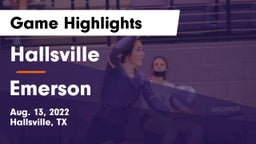 Hallsville  vs Emerson  Game Highlights - Aug. 13, 2022