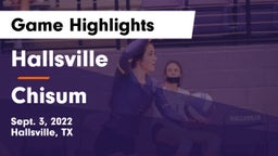 Hallsville  vs Chisum Game Highlights - Sept. 3, 2022