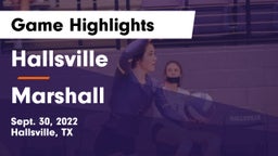 Hallsville  vs Marshall  Game Highlights - Sept. 30, 2022