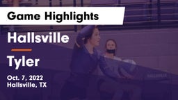 Hallsville  vs Tyler  Game Highlights - Oct. 7, 2022