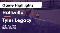 Hallsville  vs Tyler Legacy  Game Highlights - Aug. 22, 2023