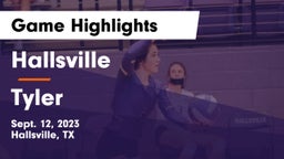 Hallsville  vs Tyler  Game Highlights - Sept. 12, 2023