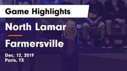 North Lamar  vs Farmersville  Game Highlights - Dec. 12, 2019