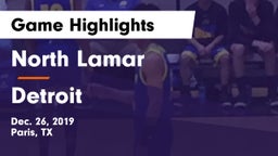 North Lamar  vs Detroit  Game Highlights - Dec. 26, 2019