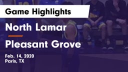 North Lamar  vs Pleasant Grove  Game Highlights - Feb. 14, 2020