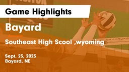 Bayard  vs Southeast High Scool ,wyoming Game Highlights - Sept. 23, 2023
