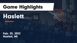 Haslett  Game Highlights - Feb. 25, 2022