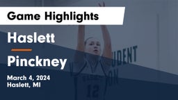 Haslett  vs Pinckney  Game Highlights - March 4, 2024