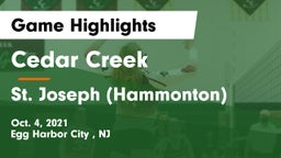 Cedar Creek  vs St. Joseph (Hammonton) Game Highlights - Oct. 4, 2021