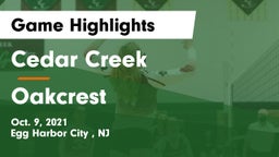 Cedar Creek  vs Oakcrest Game Highlights - Oct. 9, 2021