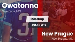 Matchup: Owatonna  vs. New Prague  2016