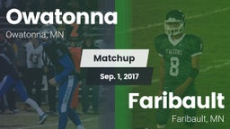 Matchup: Owatonna  vs. Faribault  2017