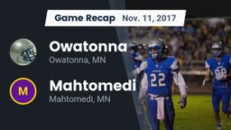 Recap: Owatonna  vs. Mahtomedi  2017