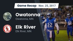 Recap: Owatonna  vs. Elk River  2017
