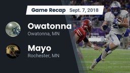 Recap: Owatonna  vs. Mayo  2018
