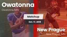 Matchup: Owatonna  vs. New Prague  2018