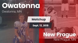 Matchup: Owatonna  vs. New Prague  2019