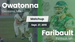 Matchup: Owatonna  vs. Faribault  2019