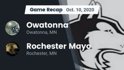 Recap: Owatonna  vs. Rochester Mayo  2020