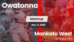 Matchup: Owatonna  vs. Mankato West  2020