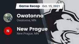 Recap: Owatonna  vs. New Prague  2021