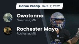 Recap: Owatonna  vs. Rochester Mayo  2022