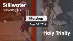 Matchup: Stillwater High vs. Holy Trinity 2016