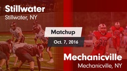Matchup: Stillwater High vs. Mechanicville  2016