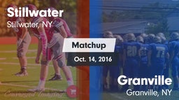 Matchup: Stillwater High vs. Granville  2016